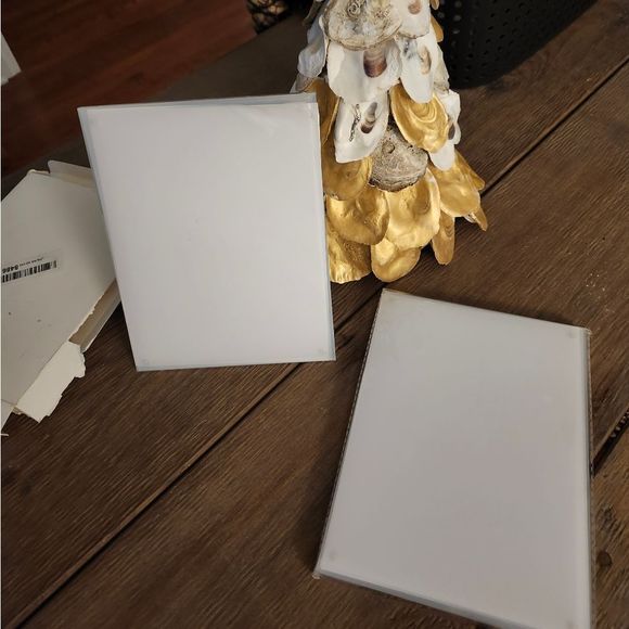 Two 6x8 Inch Acrylic Picture Frames - Picture 1 of 3